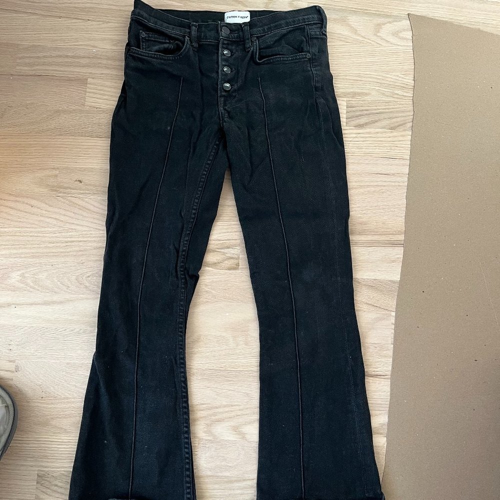Cotton Citizen Low rise Flare Jeans